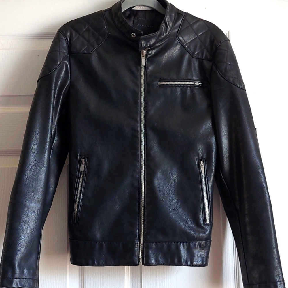 Zara Faux Leather Jacket